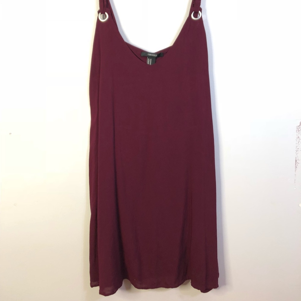 Satin slip dress